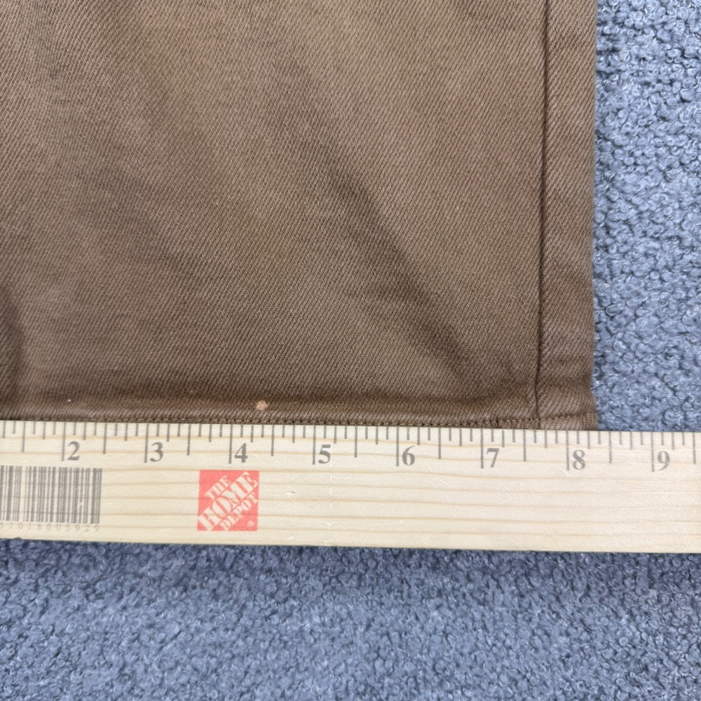 Wilfred Free Baggy Pants Women's 4 Brown Canvas Straight Leg High Rise Utiltiy - Picture 6 of 11